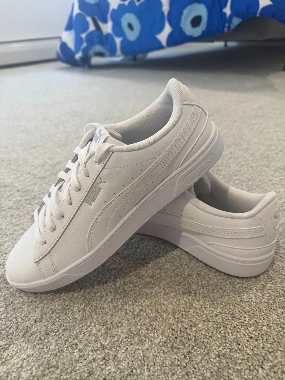 Puma White Sneakers - Women's, 11